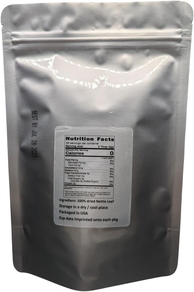 Nettle Leaf - Urtica dioica Getrocknetes Blatt 100% aus Natur (1 oz)