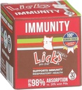 Licks Pill-Free Cat Immunity - Immune Support Cat Supplies - Respiratory Supplements - Health Supplies - Gel Packets - 30 Use