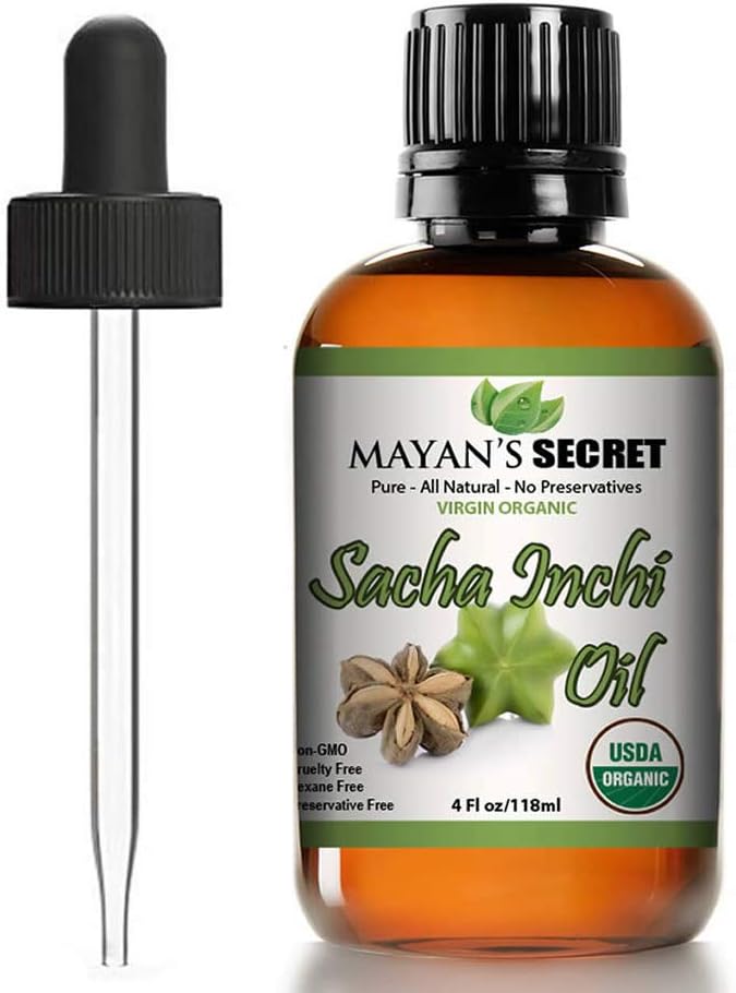 Olio Sacha Inchi Segreto di Mayan - Certificato USDA Omega-3-6-9