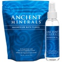 Antichi minerali Fiocchi di bagno di magnesio e olio di magnesio Bundle - puro cloruro di Zechstein genuino