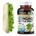 BIO KRAUTER Sting Nettle Capsules 1200 mg - 100 Natural Urinary Tract & Overall Support Caps - Nettle Root Powder (Urtica Dioica) - Non GMO