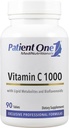 Un paziente Vitamina C 1000 mg | Supplemento per sostenere la salute del sistema immunitario* | Matrix lipidica Plus Bioflavonoidi per l'assorbimento potenziato | 90 compresse