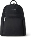 Securtex® Anti-Diebstahl Urlaub Reise Rucksack 10x13" Slash-Resistant Nylon Daypack w/RFID, Schwarz