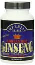 Elixir Impérial, Ginseng Rouge Coréen, 600 mg, 100 capsules