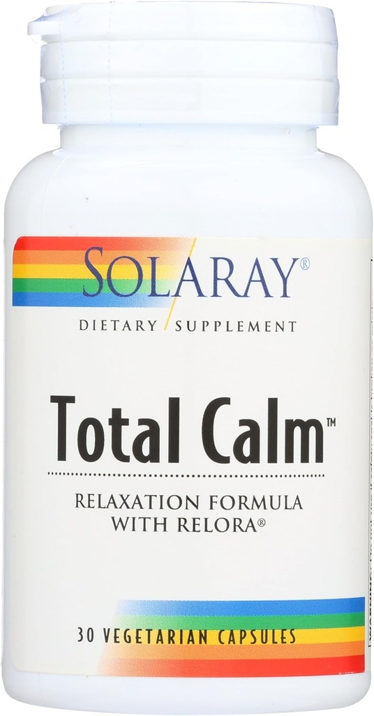 Solaray Total Calm VCapsules, 30 Compte