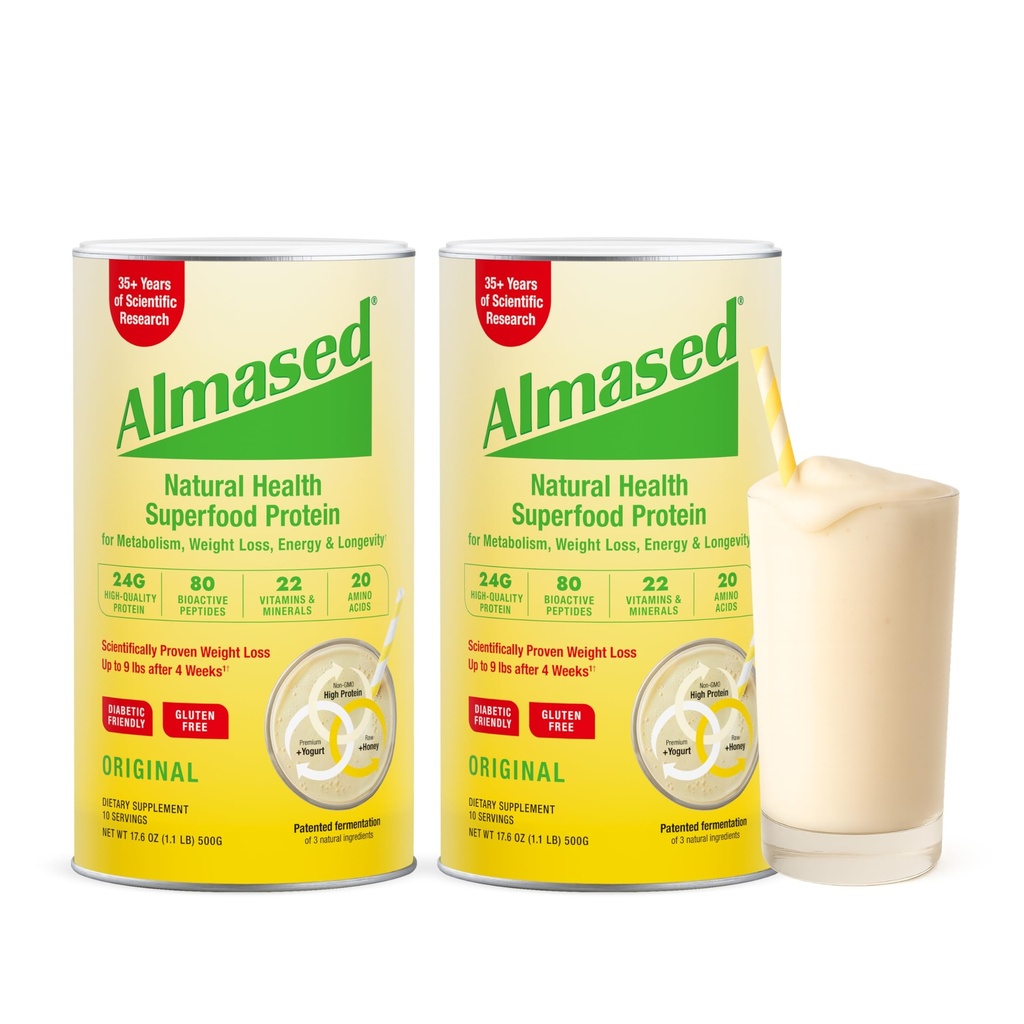 Polvere multi-proteina almased 17.6 OZ (pacchetto di 2)
