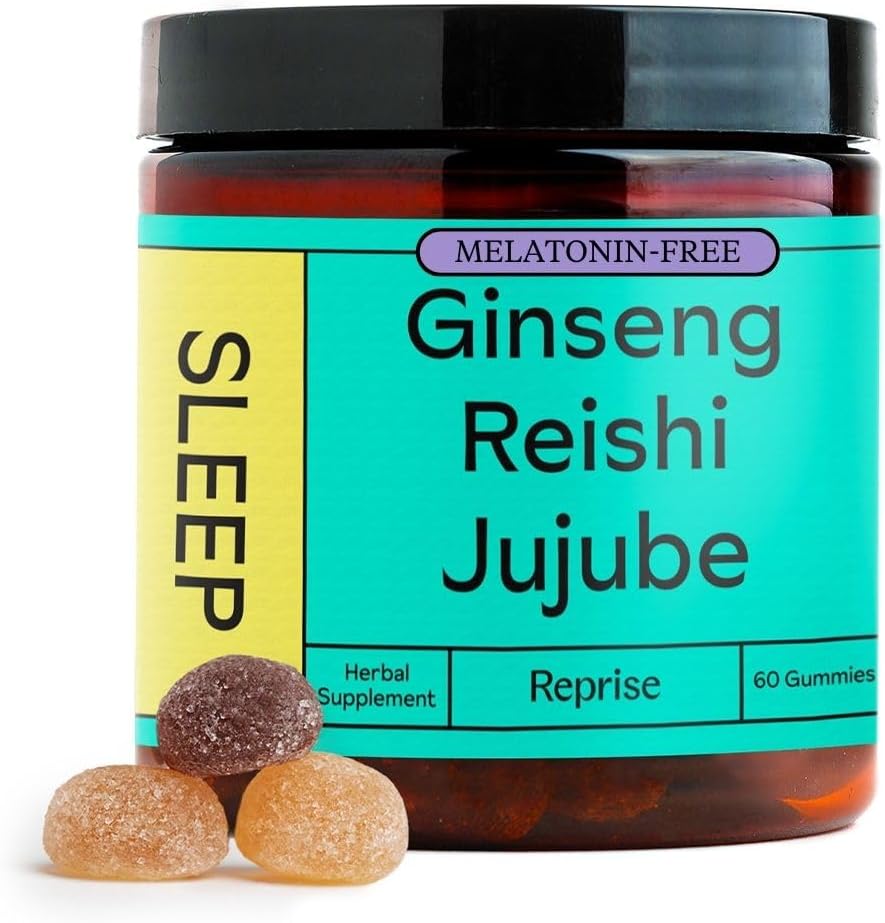 Mélatonine sans aide naturelle au sommeil Gummies pour les adultes.
