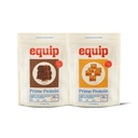 Equip Foods Prime Protein Pulver Schokolade & Prime Protein Pulver gesalzene Karamell