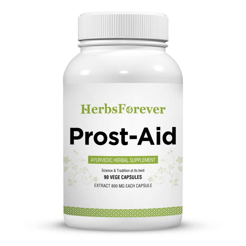Herbsforever Prost-Aid Kapsel Prostata Ergänzung fördert Prostata Gesundheit 90 Kapseln