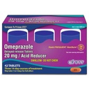Ohm Omeprazol 20mg, 42 Delayed-Release Tabletten, saurer Reducer für häufige Sodbrennen, 24-Stunden-Relief-Herzbrennen Medizin, hilft Stomach & Chest Discomfort (6 Wochen der Versorgung, 42, Count)