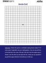 Amsler Eye Grid mit Magnetrücken - Daily Vision Screening Tool für Macular Degeneration & Glaucoma Patienten von Klinischen Experten (2 Pack)