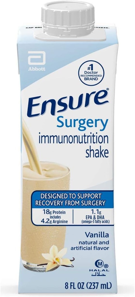 S'assurer de la chirurgie Immunonutrition Shake, Vanille, 8 fl oz, 15 Compte