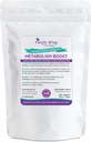 Life's Healthiest Metabolism Boost Whole Food Therapy Powder Blend - 100% biodisponibili nutrienti da Whole Food. Organico, piantato, non OGM, pulito e crudo. 60 Serve.