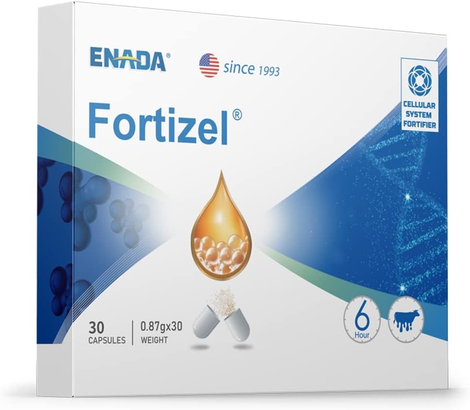 Premiere Anti-Aging und Cellular System Fortifier | Colostrum Nahrungsergänzung | Erhöht Cellular Immunity, Metabolic, Verdauungsgesundheit, Gut Health | 30 Natürliche Probiotische Kapseln