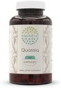 HerbEra Quassia 120 Capsules, 500 mg, Wildcrafted Quassia (Quassia Amara) Barque séchée (120 Capsules)
