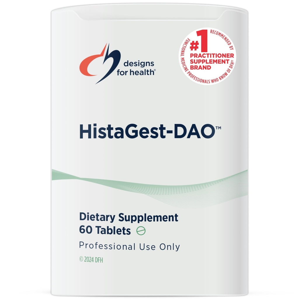 Conceptions pour la santé HistaGest-DAO - Enzyme DAO Diamine Oxidase pour soutenir la digestion des aliments contenant de l'histamine - 20 000 Enzymes DAO Diamine Oxidase (60 comprimés gastrorésistants)