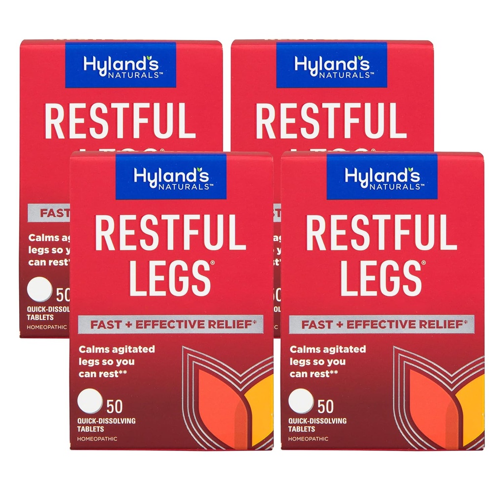 Hyland's Restful Legs Tablets 50 ea (Pack von 4)