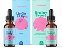 JoySpring BrainyBrocc & LingoLeap Drops Bundle | Kinder Vitamine Natürlich Sourced, Non-GMO, Non-Alcoholic Liquid Formel, Immunität Gesundheitsunterstützung | Vegan & Vegetarische Ergänzungen