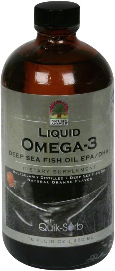 Natures Réponse Liq Poisson Oméga 3 Huile Epa