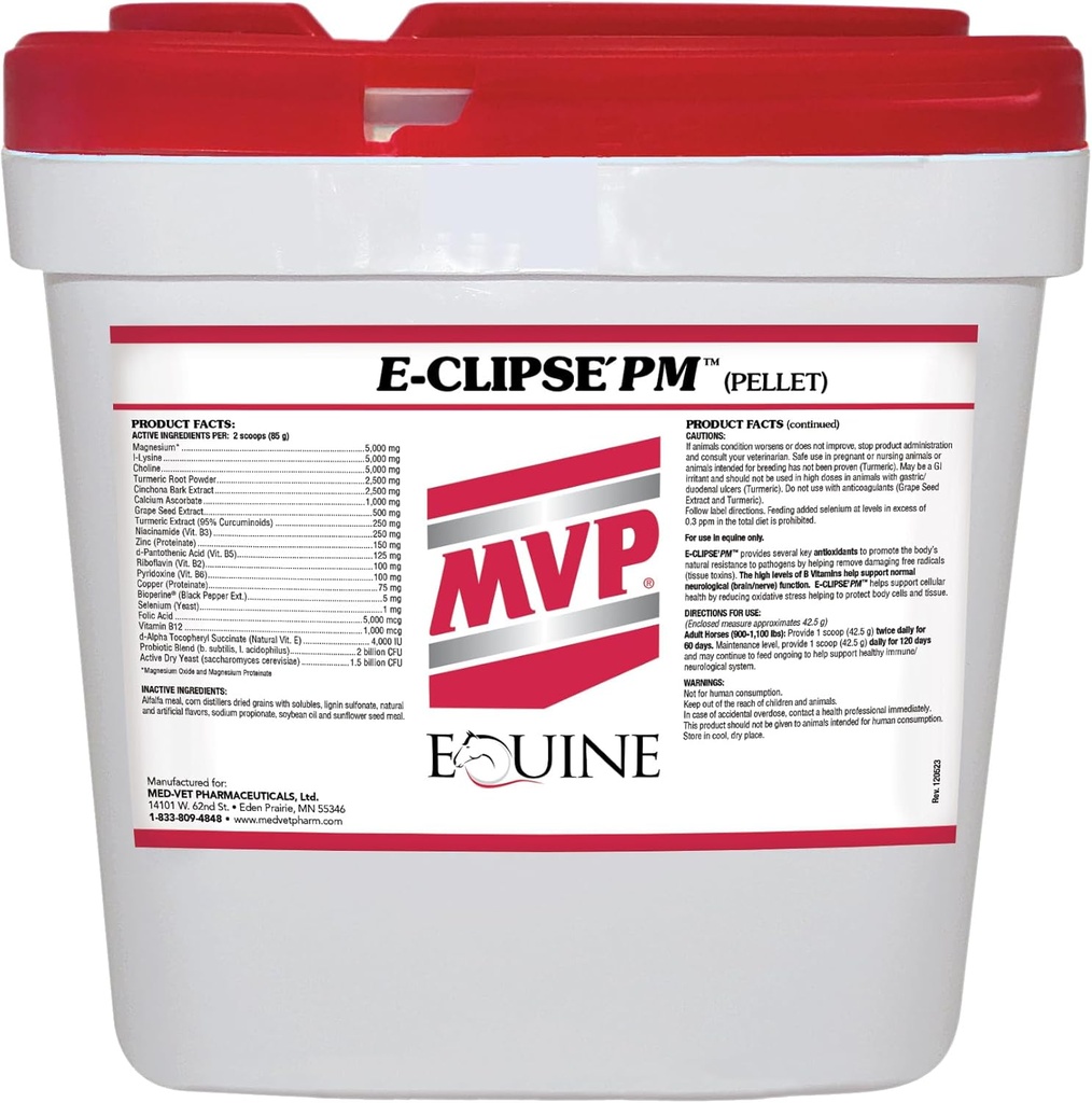 E-Clipse PM (18 lb) Neurologic Health/Immune Unterstützung für Pferde