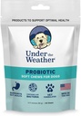 Sotto il Meteo Pet Soft Dog Mastica Integratori per Calmare e Probiotici | Supporta Rilassamento e Normale Emotional Balance in Cani (Probiotici, 60 Conte)