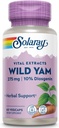 SOLARAY Guaranteed Potency Wild Yam Root Extract Root Extract, Veg Cap (Btl-Plastic) 275mg | 60ct
