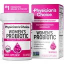 CHOIX du médecin Probiotiques pour les femmes - PH Balance, Digestion, UT et santé féminine - 50 milliards CFU - 6 souches uniques pour elle - Prébiotiques organiques, Extrait de canneberge+ - Probiotiques pour les femmes - 30 CT