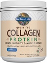 Polvere di proteine del collagene dell'erba del giardino di vita - Vanilla, 14 Serve, polvere per le articolazioni di riparazione del muscolo di mobilità, Peptidi del collagene + Super Seeds + Coconut MCTs, supplemento di Keto
