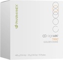 Nu Skin ageLOC TR90 Golden Shake | 1lb | Polvere proteica basata sulle piante Supporta il muscolo magro e la salute generale | Vitamine A C E B12 | 15g Proteine per il servizio