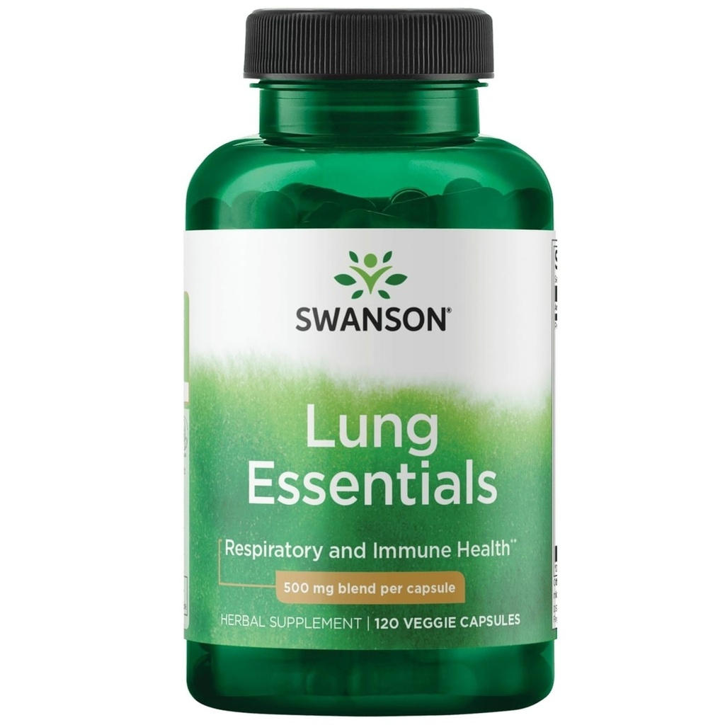 Swanson Lung Essentials 120 capsule di veg