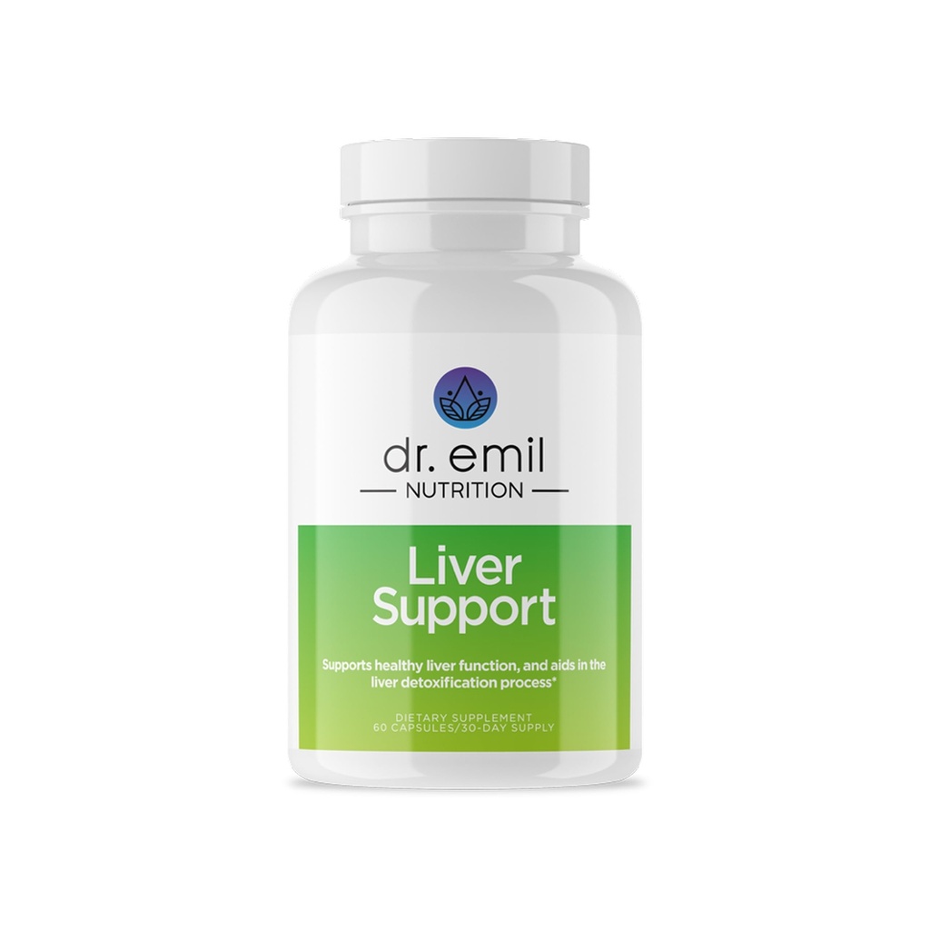 DR. EMIL NUTRITION Liver Support Supplement formuliert, um zu reinigen, Detox, Reparatur & Support Gesunde Leberfunktion mit Milchdistel, Artichoke Leaf, Dandelion Root & Beet Root Formel