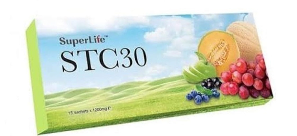 Supplément de cellules souches 2packs 30 sact Inverser votre horloge biologique avec Superlife Stc30 Immunity Booster Restaurer et réactiver vos cellules souches 1pk est 15sact