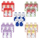 Lots de protéines liquides concentrées LiquaCel Boîtes de variétés (25 paquets X 30ML)