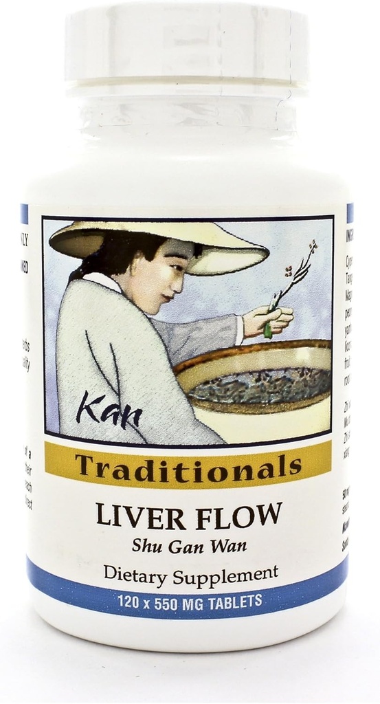 Kan Herbes Flux hépatique 120 comprimés