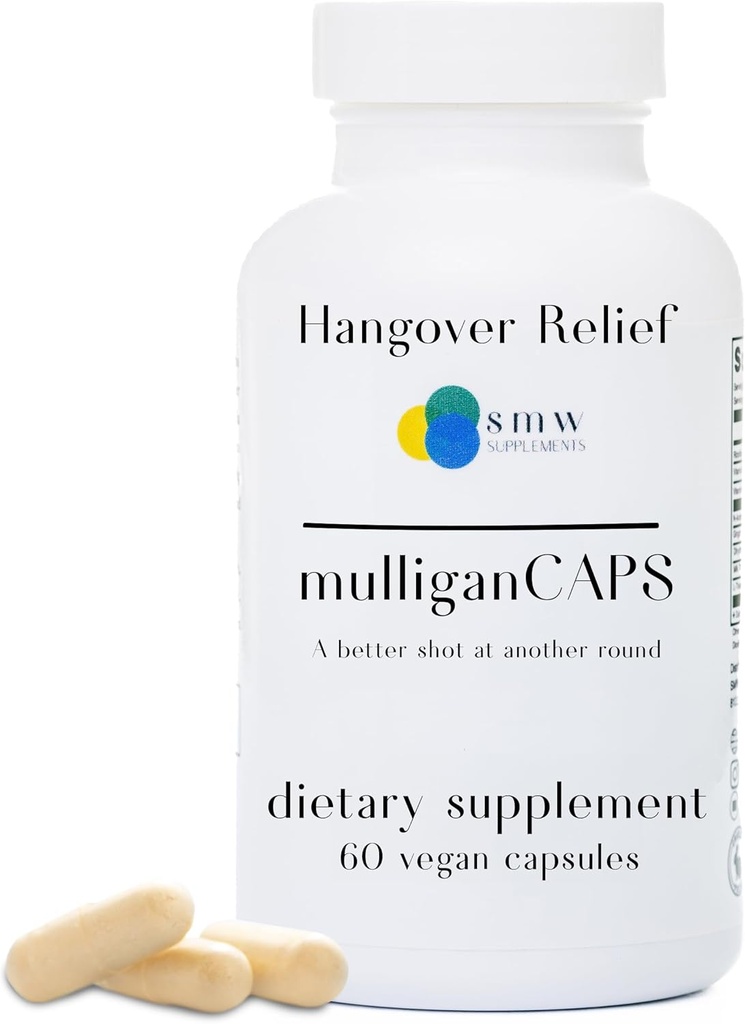 Pre-Celebration Blend: Prep, Party, Wake Up rinfrescato ed energizzato, Boost Recovery Dopo aver bevuto migliorando la funzione del fegato con antiossidanti, vitamine B, Riboflavin - 60 ct.
