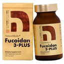 NatureMedic Fucoidan 3-Plus Brown Seaweed Immunitätsergänzung mit drei Arten von hoher Reinheit Fucoidan Organic Mekabu Fucus Mozuku Agaricus 160 Gemüse Kapseln Made in Japan (1 Flasche)