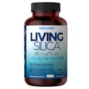 Orgono Living Silica Mineralbasierte Collagen Booster Capsules | Silica-Based | Unterstützt Collagen & Elastin für Gelenk- und Knochenunterstützung, Glowing Skin, Strong Hair & Nails | 120 Kapseln