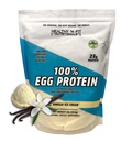Healthy 'N Fit 100% Egg Protein- Vanille (4lb): 100% Egg White Protein Plus peptides naturels.-Naturally Sweetened, Pure, Keto, Paleo Friendly