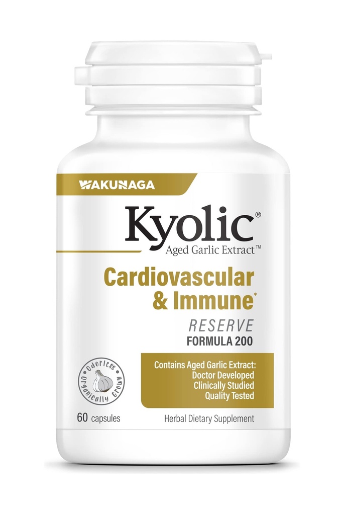 Kyolic Aged Knoblauch Extrakt Formel 200, Herz-Kreislauf