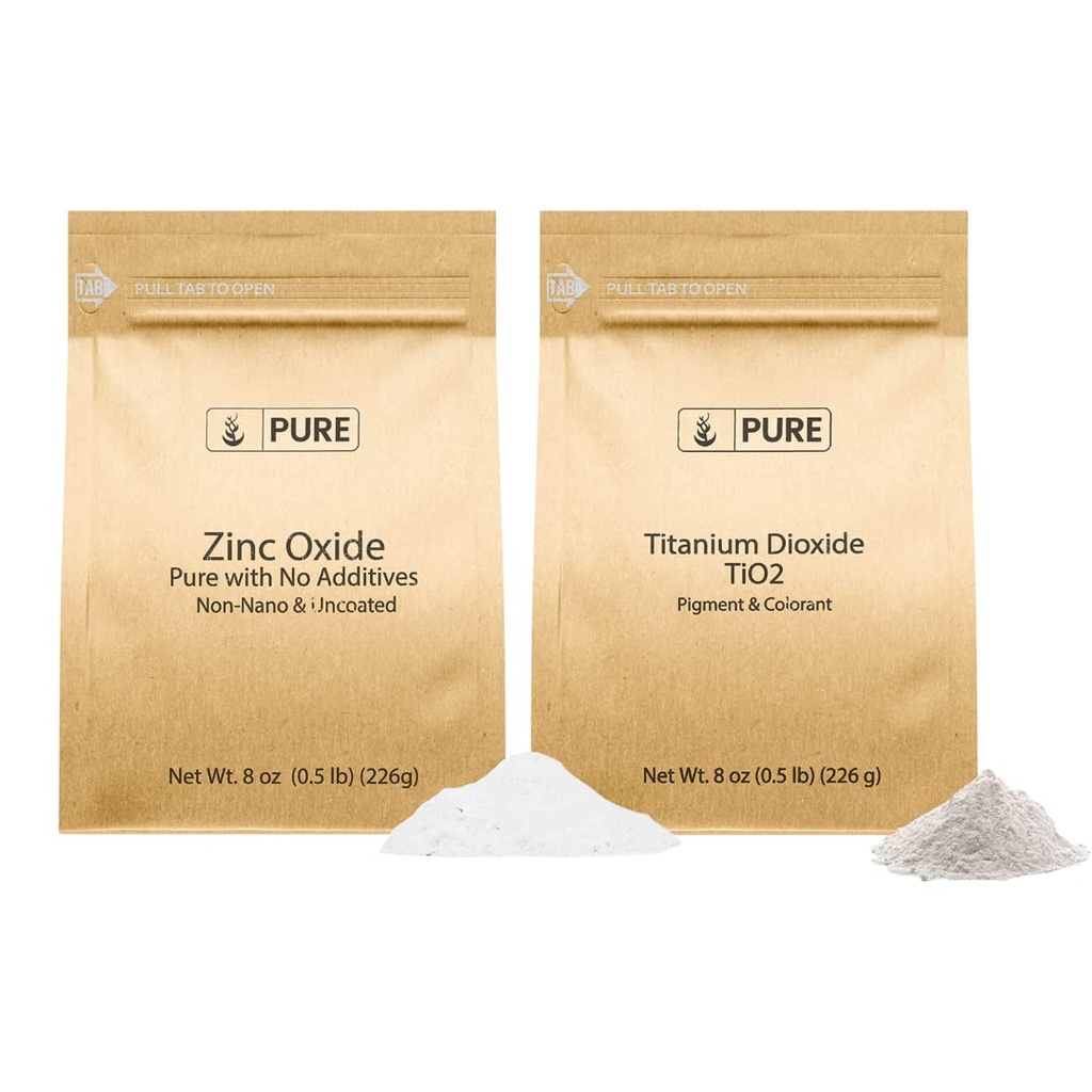 Ingredienti originali puri Parasole, (8 oz) Ossido di zinco, Titanium Dioxide, Skin Safe, Sun Protectant