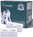 MyHalos® 48 Hydrating Eyelid Wipes for Dry Eye Relief - Moisturizing & Soothing Eye Wipes with Tea Tree - Helps with Blepharitis & Computer Vision Syndrome, Blepharitis Treatment for Eyelids, Cleanser