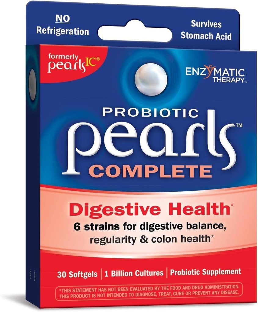 Enzymatique thérapie Perles IC soins intensifs probiotiques, capsules 30 ea (paquet de 2)