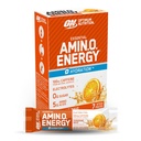 Optimum Nutrition Essential Amino Energy Plus Electrolytes Stick Packs, Energy Powder, Tangerine Wave, 7 Compte