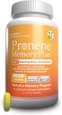 Piano di Memoria PRONENE (60 ct) Cervello Mattino Multivitamina | Supplemento nootropico w/Choline, Selenio, Resveratrolo, D, & B Vitamine | Nutrienti avanzati Supporto Cervello, Immunità & Memoria.