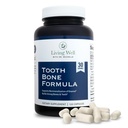 Vivere bene con Dr. Michelle Tooth & Bone Formula - Integrare con Calcium per Bone Strength & Tooth Enamel Support, D3 + K2, 120 Capsule, Non OGM, Senza glutine