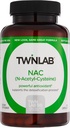 Twinlab N-Acetyl-Cysteine (Nac) - Antioxidant Supplements for Men and Women - 600 mg, 60 Capsules