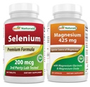 Sélénium 200 mcg et magnésium Glycinate 425 mg