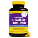 InnovixLabs Kurkuma Curcumin mit schwarzem Pfeffer Extrakt - Hohe Absorption Kurkuma und Curcumin Ergänzungen mit BioPerine, C3 Reduct & Curcumin C3 Complex - 100 Time Release Tabletten