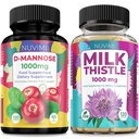 D Mannose 1000 mg & Milk Thistle 1000 mg 120 Kapseln
