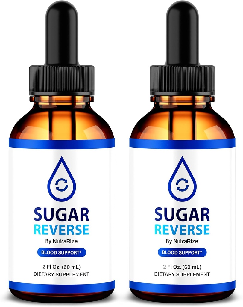 (2 Pack) Sugar Reverse Drops - Natürliche Möglichkeit, Gesundheit zu erhalten, Organische Formel, um gesunden Lebensstil zu unterstützen, Sugar Reverse Drops Premium Nutrition, SugarReverse En Gotas (60 Servietten)